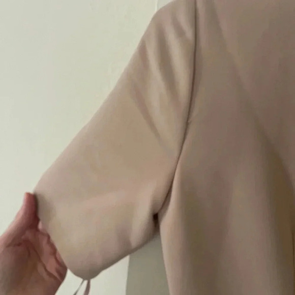 GAL MEETS GLAM blush fit and flare mini dress with short sleeves size 2 - Picture 10 of 14